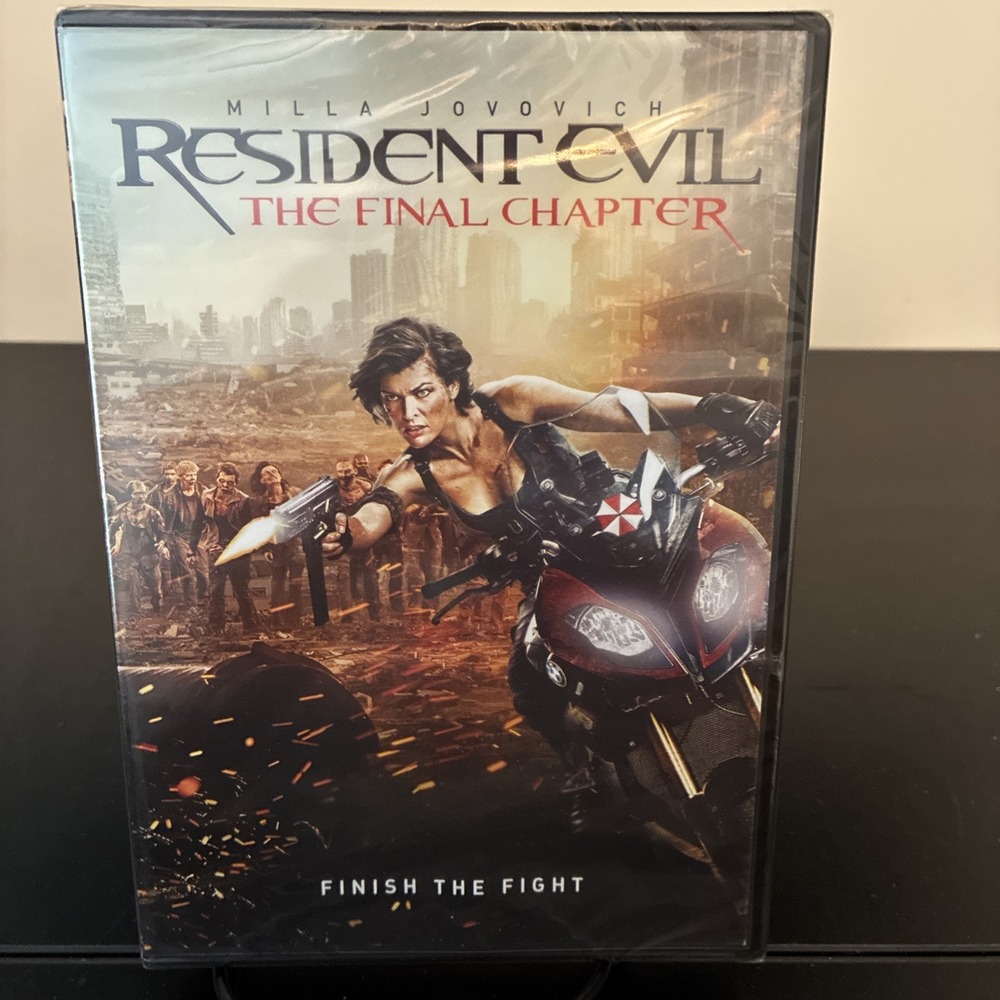 Resident Evil The Final Chapter DVD Milla Jovovich Action Movie 2016 New Sealed